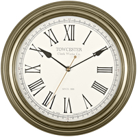 30cm Redbourne Antique Gold Wall Clock By ACCTIM image