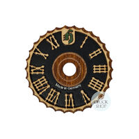 60mm Black Wooden HÖNES Cuckoo Clock Dial image