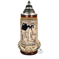 Medieval Wedding Beer Stein Rustic 0.5L By KING image
