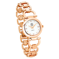 Kimberley White Dial Rose Gold Ladies Watch By RINGERS WESTERN