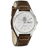 Outback White Dial Brown Leather Watch By RINGERS WESTERN