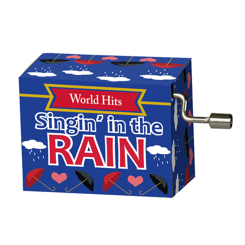World Hits Hand Crank Music Box (Singin' In The Rain)