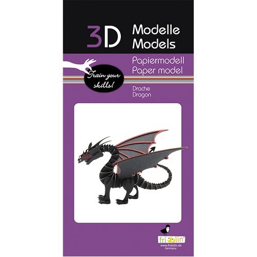 3D Paper Model- Dragon