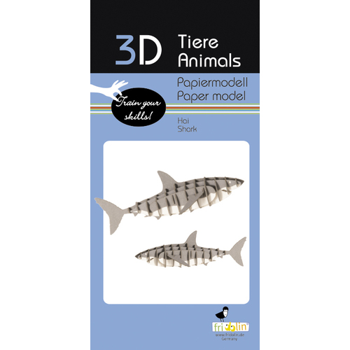 3D Paper Model- Shark