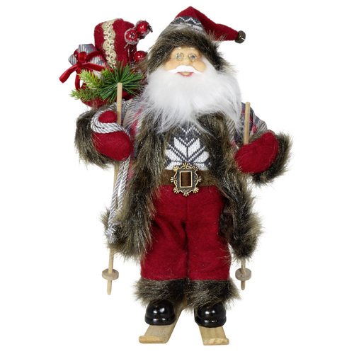 30cm Standing Santa Claus- Darius