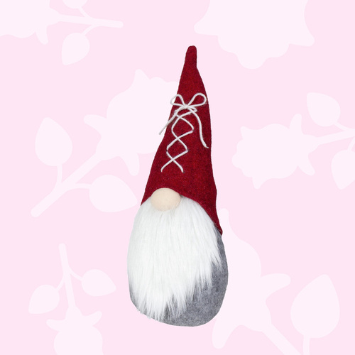 Jasper Juniper | 22cm Gnome With Cross Stitch Hat | Boy