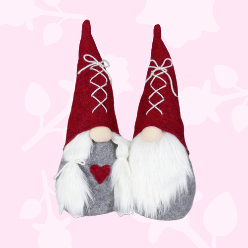 22cm Gnome With Cross Stitch Hat- Boy Or Girl