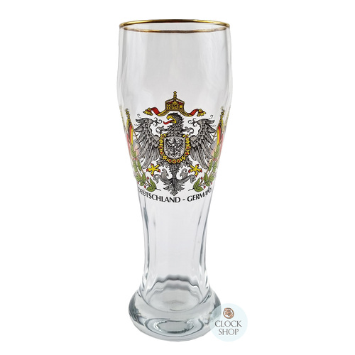 German Crest Large Wheat Beer Glass 0.5L
