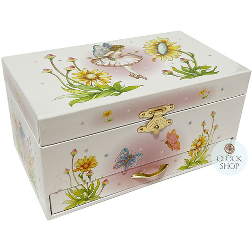 Dancing Fairy Musical Jewellery Box With Drawer (Tchaikovsky-Waltz Of The Flowers)