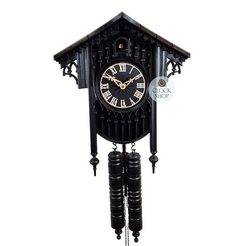 Railroad House Gothic 8 Day Mechanical Cuckoo Clock 47cm By HERR image