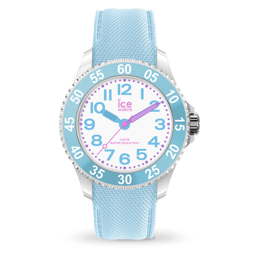 28mm Cartoon Collection Blue & White Youth Watch By ICE-WATCH image