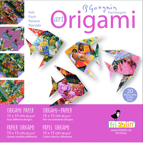 Art Origami- Fish (Paul Gauguin) image