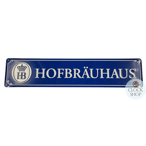 Metal Hofbräuhaus Munich Sign 51cm image