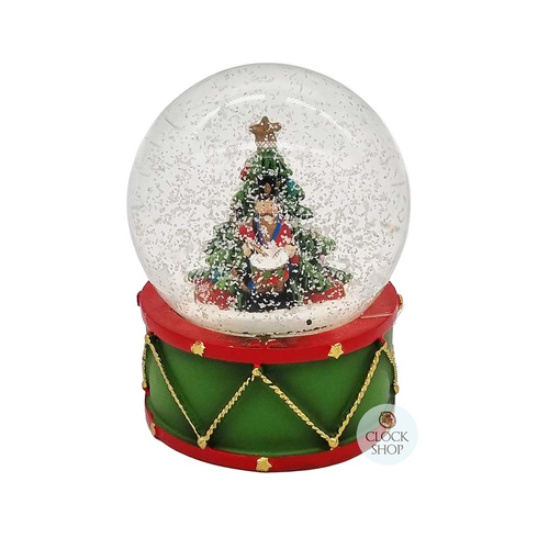 9cm Drumming Nutcracker Snow Globe