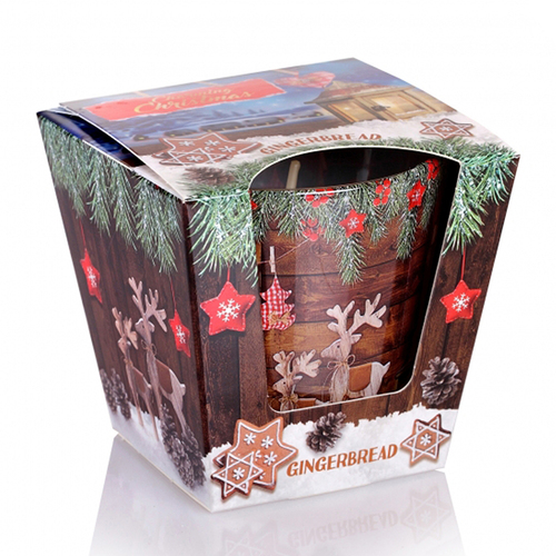 8.5cm Scented Christmas Candle - Assorted Scents