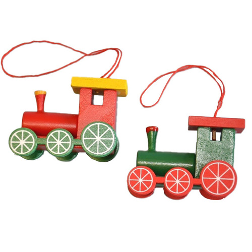 4cm Train Hanging Decoration- Assorted Designs image
