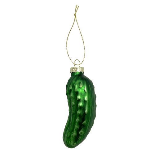 11cm Green Cucumber Pickle Hanging Decoration image