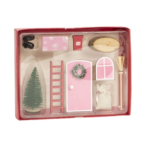 10cm Miniature Gnome House Set