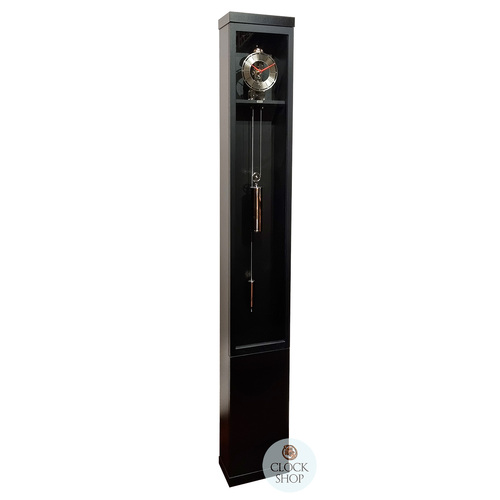 189cm Black Modern Skeleton Floor Clock With Bell Strike By HERMLE