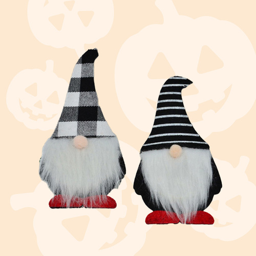 14cm Black & White Gnome - Assorted Designs image