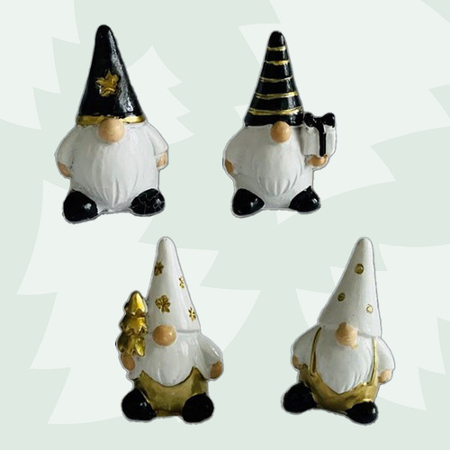 4cm Gnome Figurine- Assorted Designs