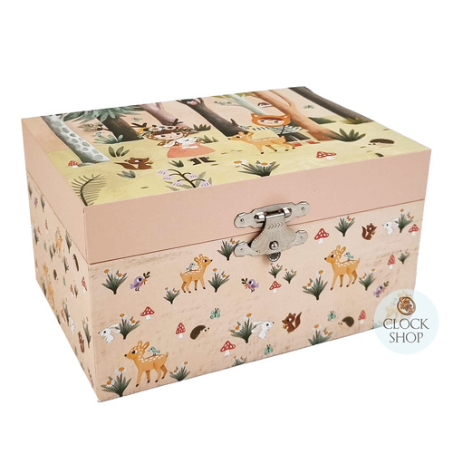 Deer In Forest Musical Jewellery Box (Tchaikovsky- The Sleeping Beauty)