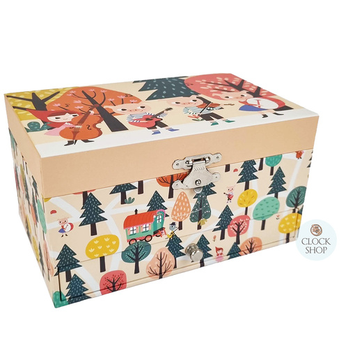 Little Red Riding Hood Musical Jewellery Box (Mozart- Piano Sonata) image