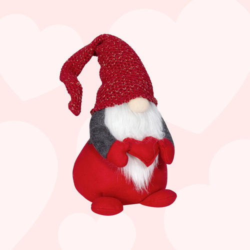 Oliver Oakheart | 30cm Valentines Gnome With Love Heart | Boy