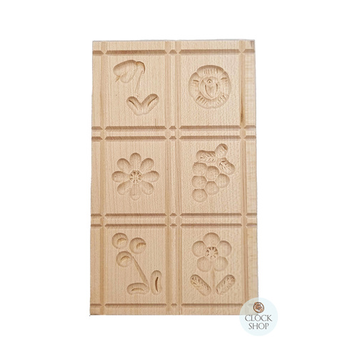 Springerle Mould- 6 Designs (Floral) image