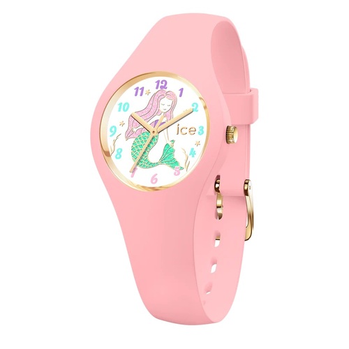 28mm Fantasia Collection Pink & Gold Youth Watch With Mermaid Dial By ICE-WATCH