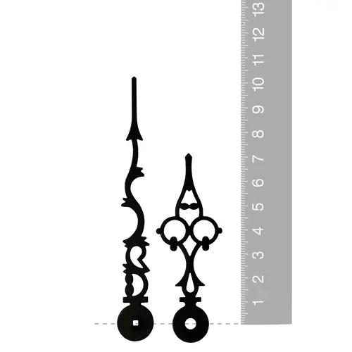 Black Serpentine Mechanical Hands (103mm & 72mm) image