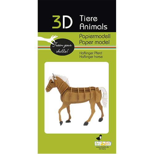 3D Paper Model- Horse