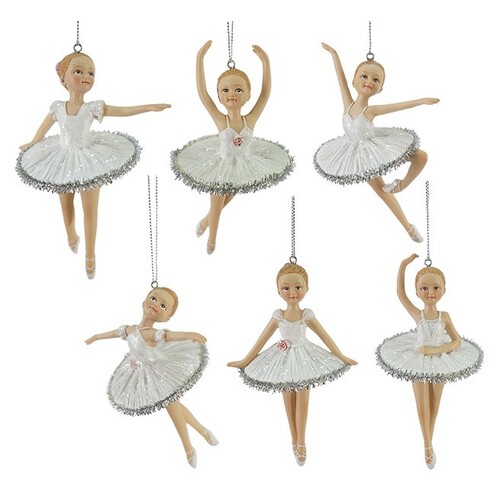 13cm Ballerina Hanging Decoration- Assorted Designs image