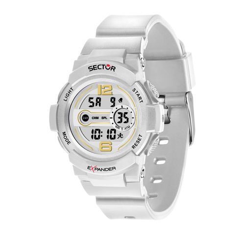 Digital EX16 Collection White Watch By  SECTOR