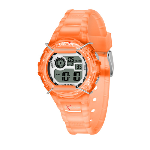 Digital EX05 Collection Orange Watch By  SECTOR