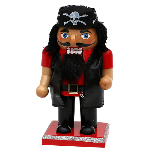 17cm Biker Nutcracker