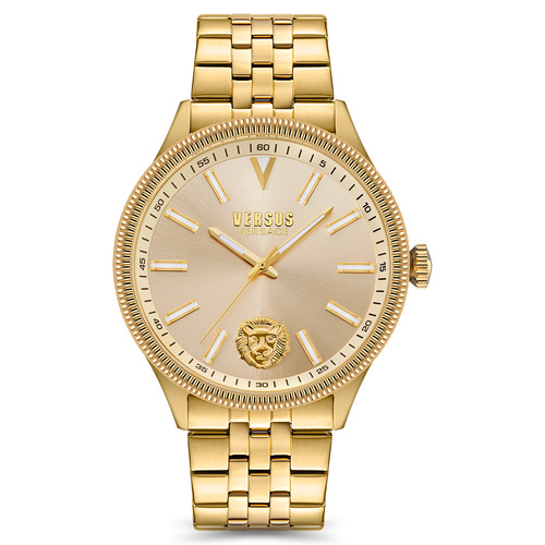 Colonne Gold Watch With Gold Dial By VERSACE