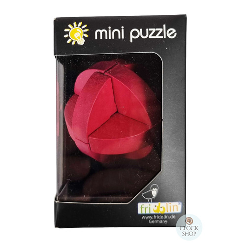 Wooden 3D Puzzle- Pink Ball