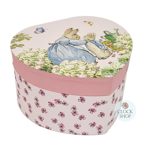 Peter Rabbit Heart Musical Jewellery Box (Romeo & Juliet) image