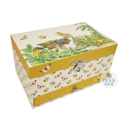 Peter Rabbit In Garden Musical Jewellery Box (Vivaldi- Spring)