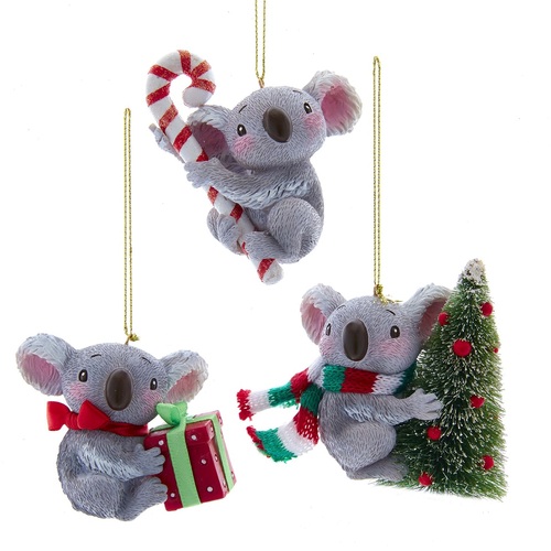 8.5cm Koala Hanging Decoration- Assorted Designs
