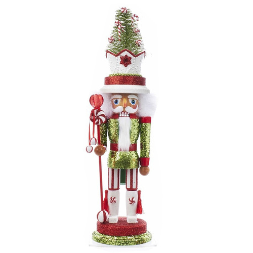 45cm Christmas Nutcracker With Christmas Tree Hat image