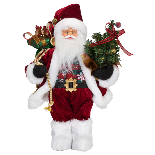 30cm Standing Santa Claus- Knud