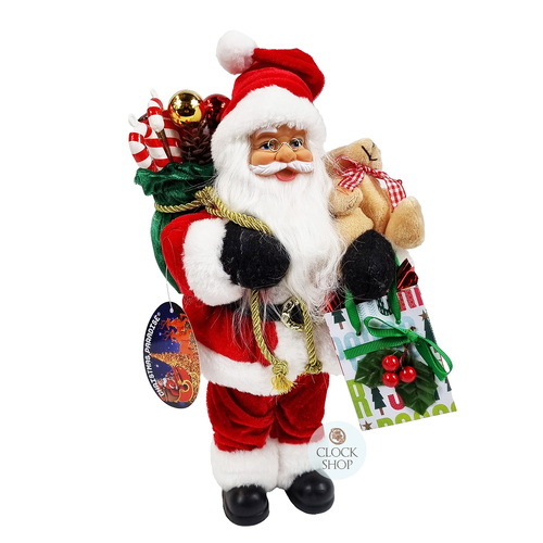 30cm Standing Santa Claus - Carl image