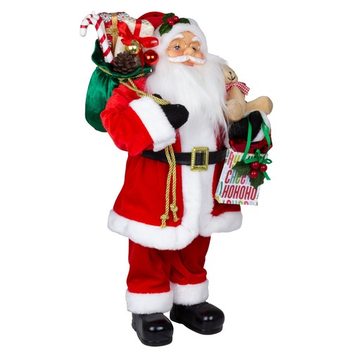 60cm Standing Santa Claus- Carl