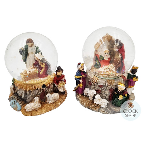 6cm Nativity Snow Globe- Assorted Designs