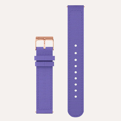Rose Gold Fabric Violet Purple Band By Coluri