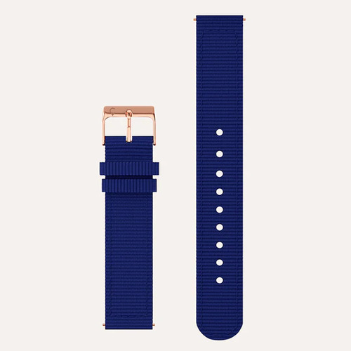 Rose Gold Fabric Navy Blue Band By Coluri