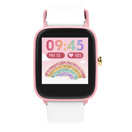 35mm Smart Collection Pink & White Junior Digital Watch By ICE-WATCH image