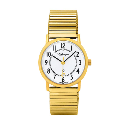 Swiss gold deals quartz watch